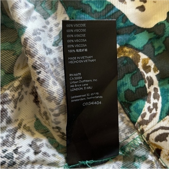 :Price Firm: Anthropologie Maeve Contrast Button-Down Midi Dress - Picture 9 of 10